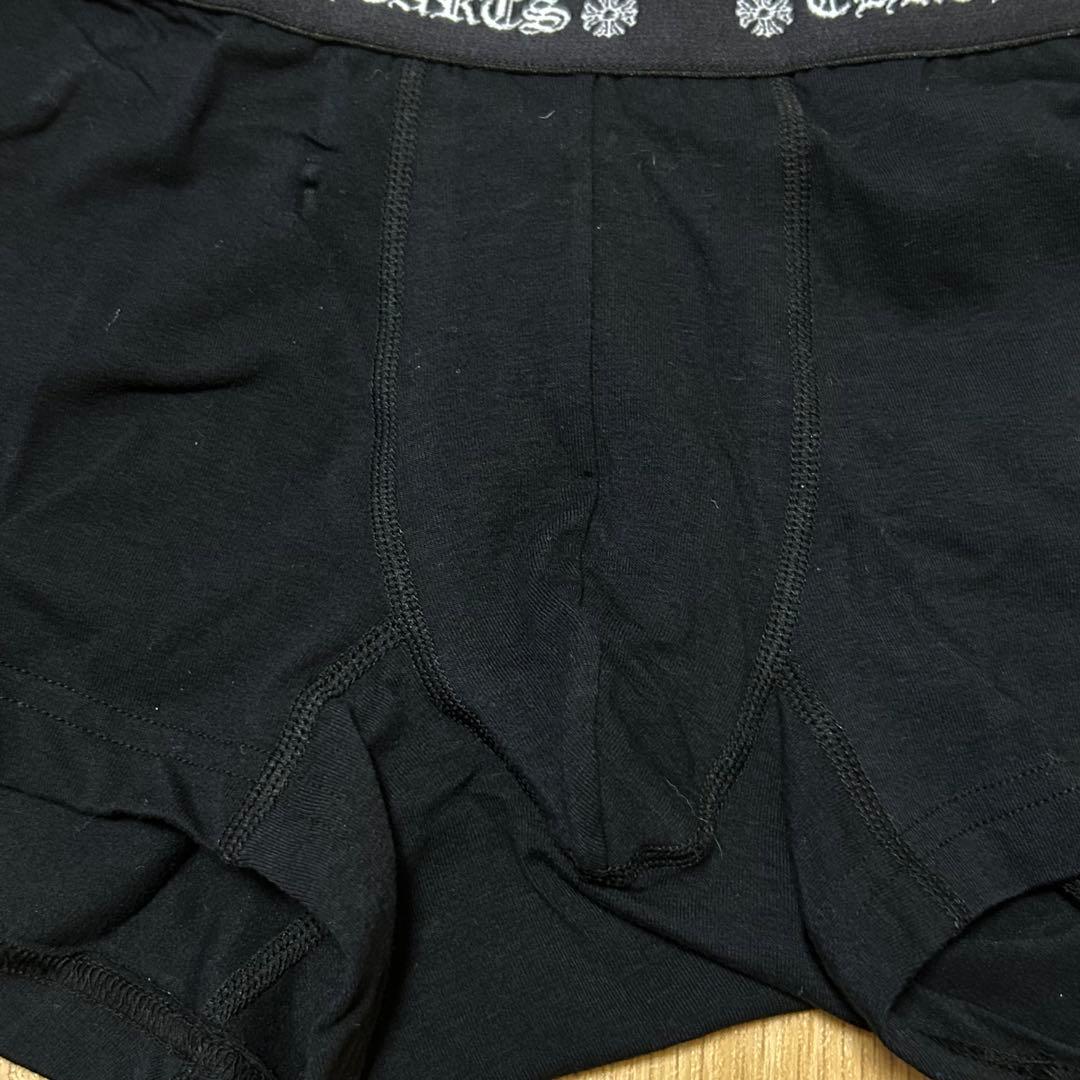 【新品未使用】CHROME HEARTS ブラックボクサーパンツ
