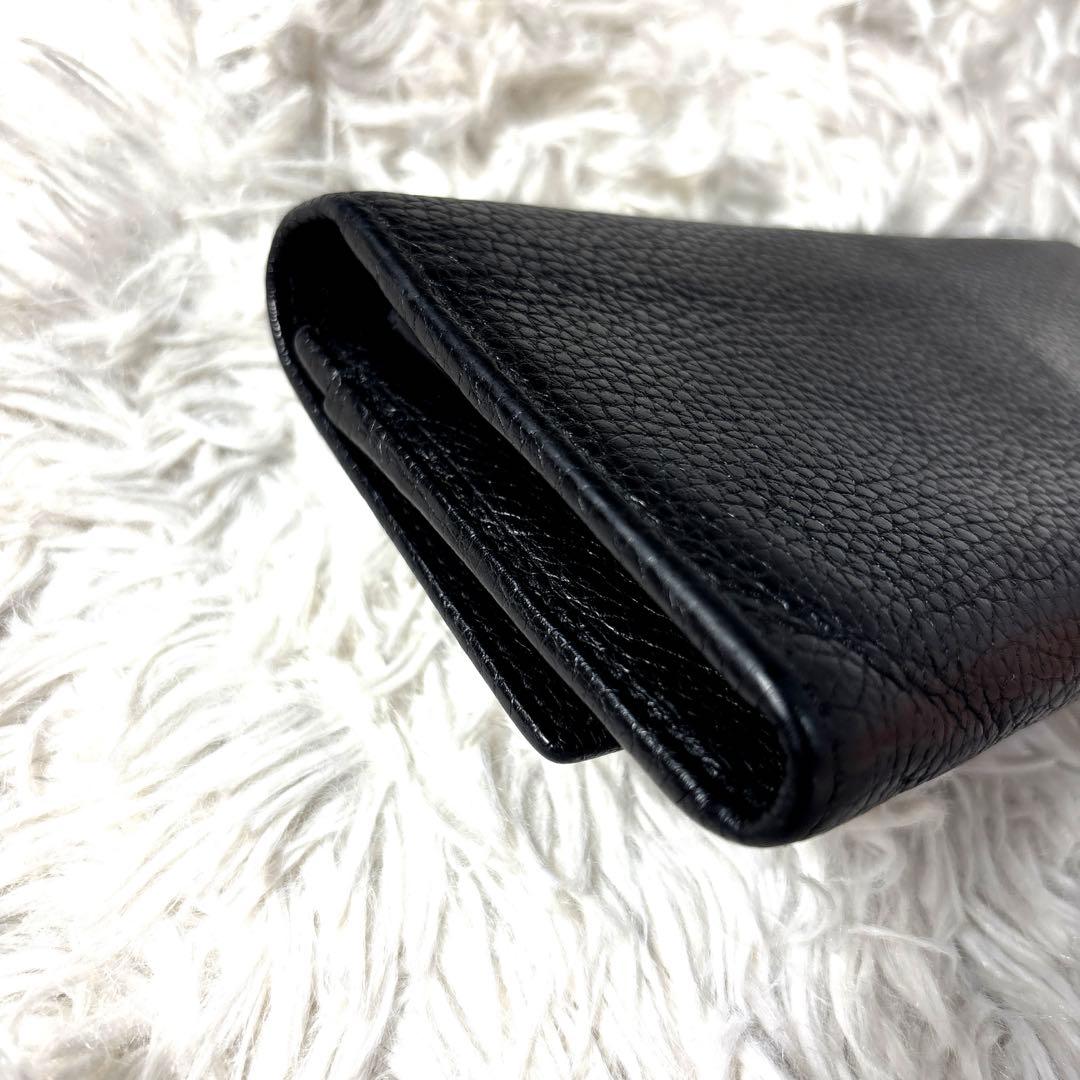 s*3様 ✨美品✨グッチ✨GUCCI 長財布　ソーホー ブラック　インターロッキ