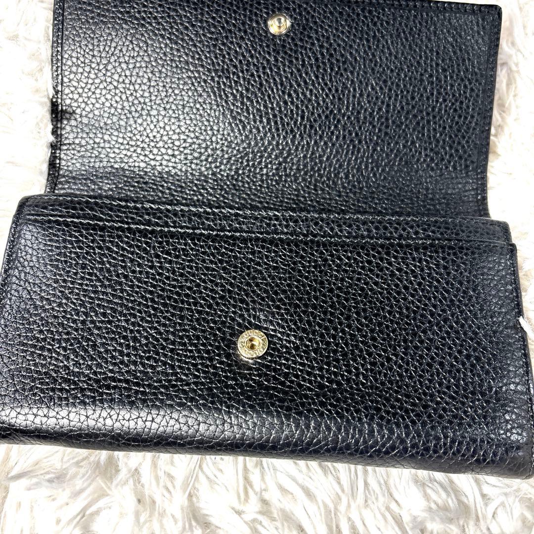 s*3様 ✨美品✨グッチ✨GUCCI 長財布　ソーホー ブラック　インターロッキ