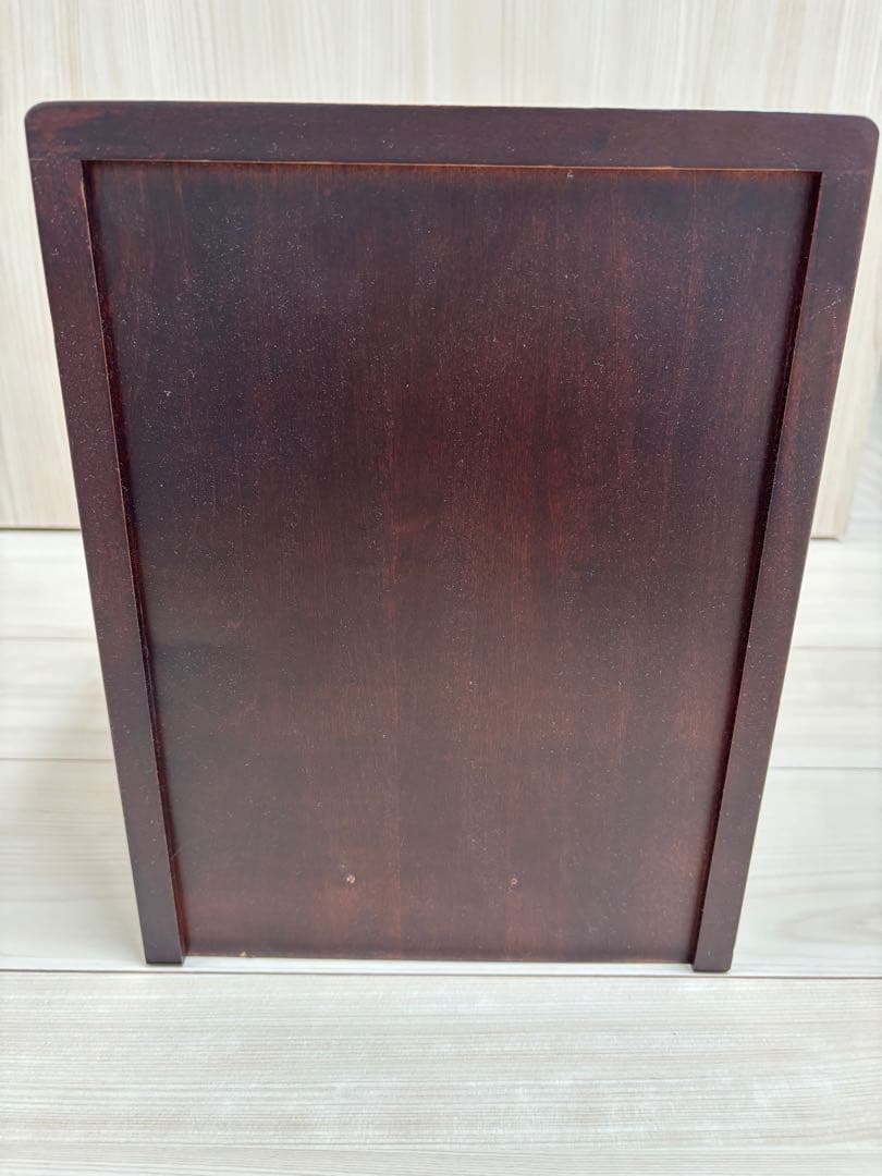 日光彫　小引き出し　牡丹　菖蒲　あやめ　工芸