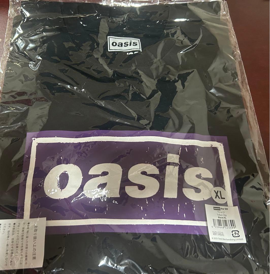 oasis Fan Store 限定　Tシャツ 江戸紫　新品未開封　XLサイズ