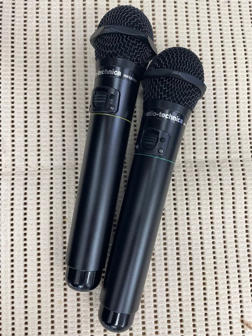 audio-technica赤外線ワイヤレスマイク 2本セット