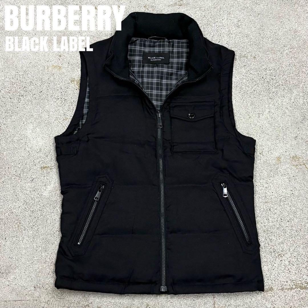 BURBERRY バーバリー　ブラックレーベル　ダウンベスト　ダウンジャケット