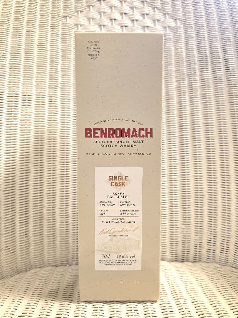 BENROMACH シングルカスク 2009-2021ベンロマック ASAYA