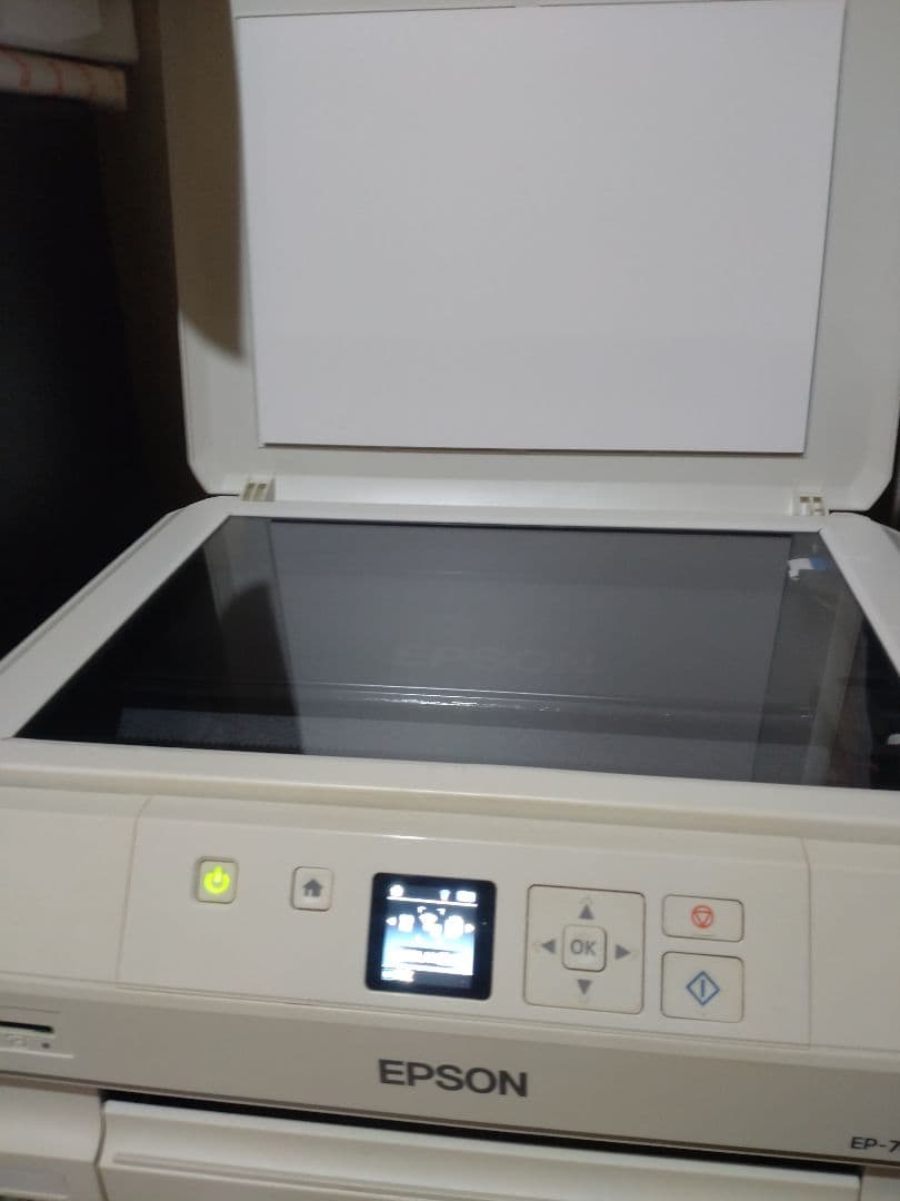 エプソン EP-707A WIFI　黒インクのみかすれます。ジャンク品扱い