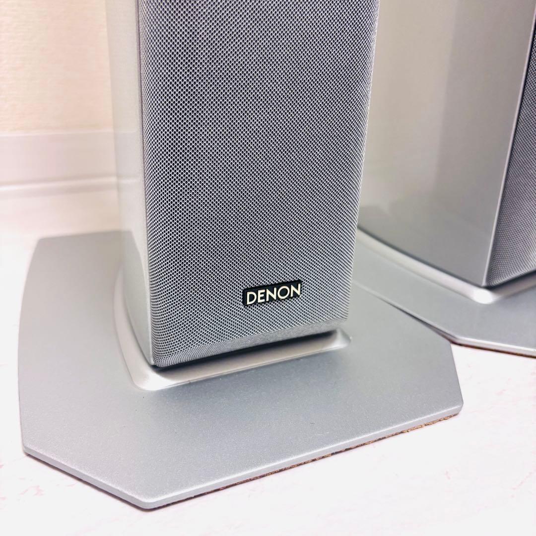 【美品】DENON SC-C7L センタースピーカー２台 ペア シルバー　動作良