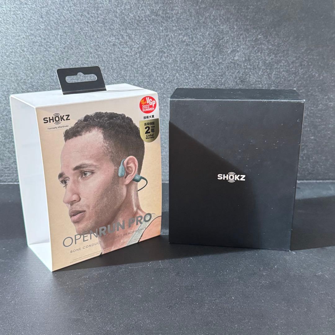【極美品】Shokz OpenRun Pro S810 骨伝導イヤホン
