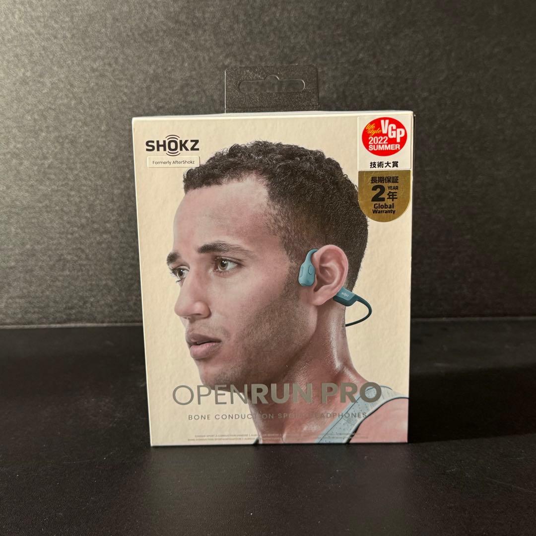 【極美品】Shokz OpenRun Pro S810 骨伝導イヤホン