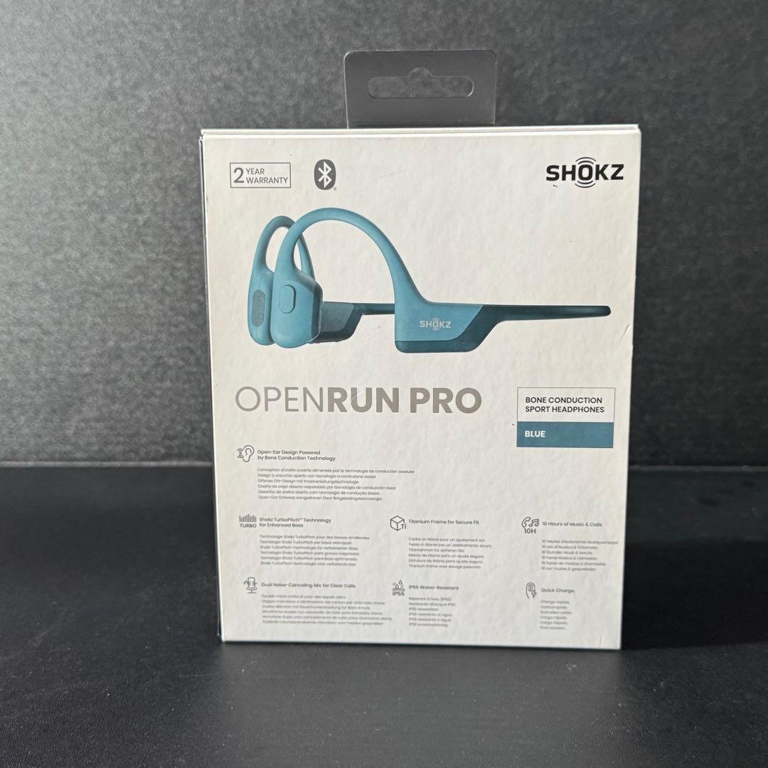 【極美品】Shokz OpenRun Pro S810 骨伝導イヤホン