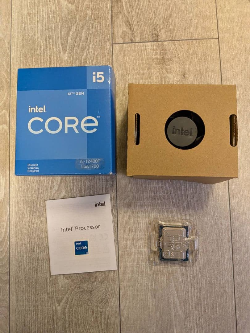 intel 12400f DDR4-8GB×4 マザボ 電源 セット