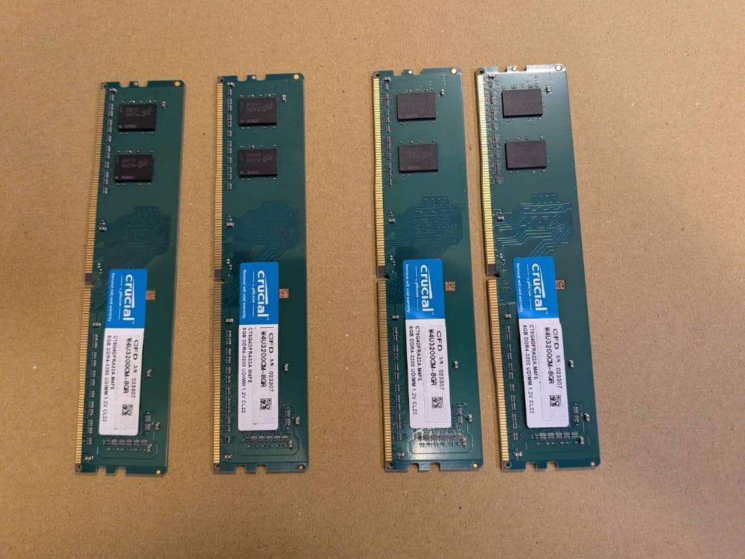 intel 12400f DDR4-8GB×4 マザボ 電源 セット