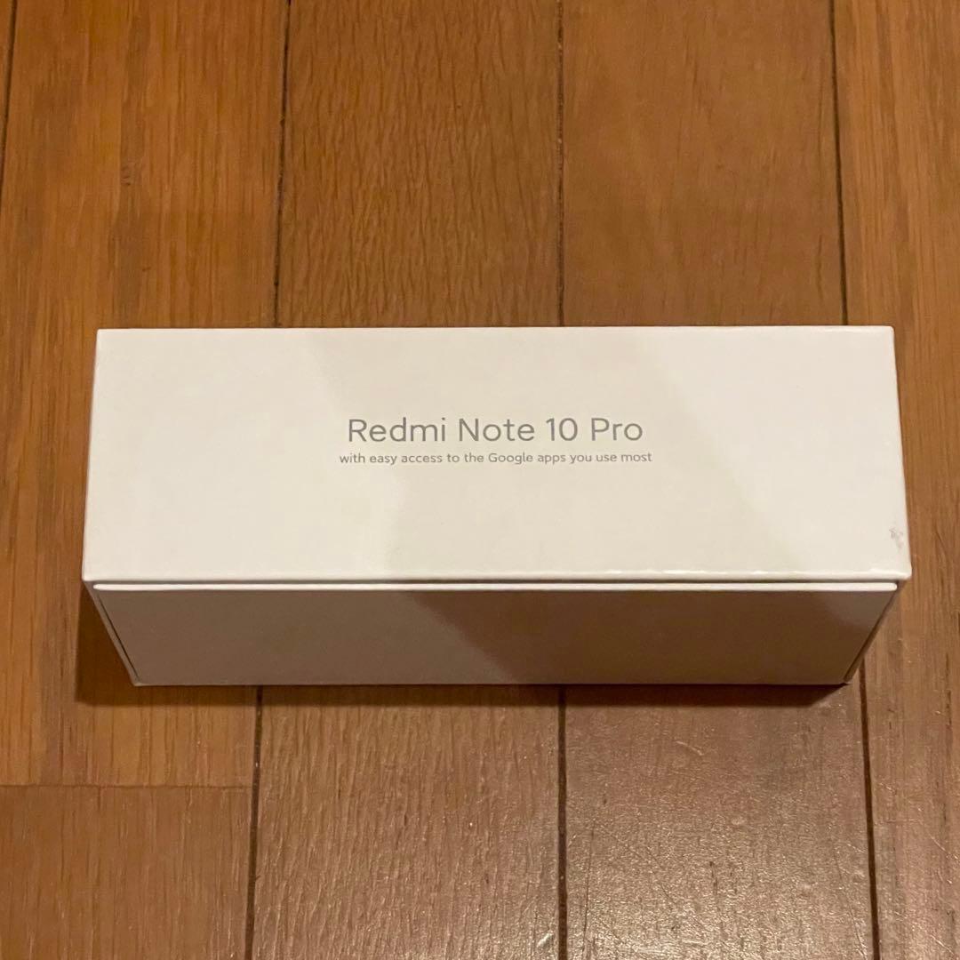 新品未使用品 1億800万画素 Xiaomi Redmi Note 10 Pro