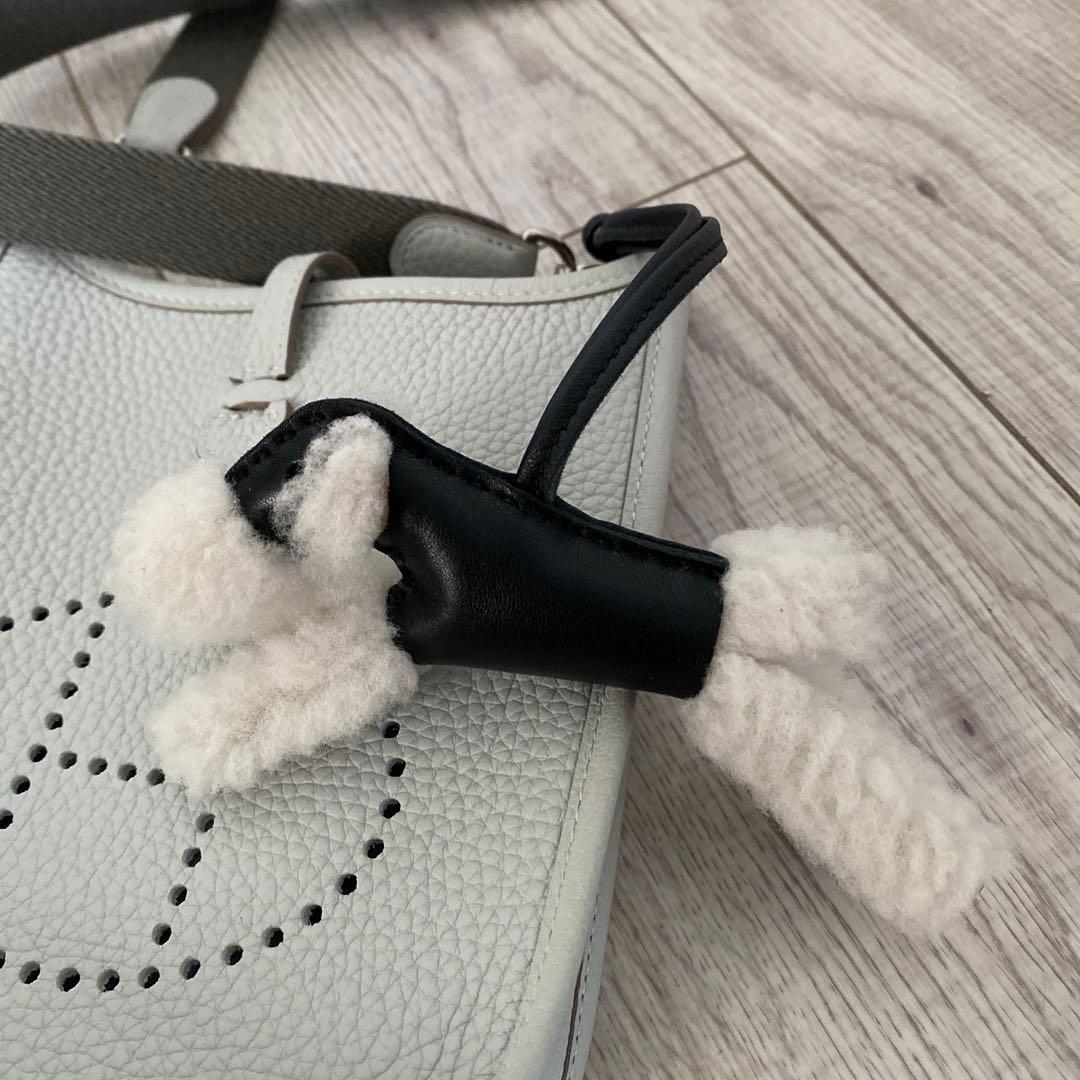 エルメス　バディ　バッグチャーム　HERMES budy 黒 美品