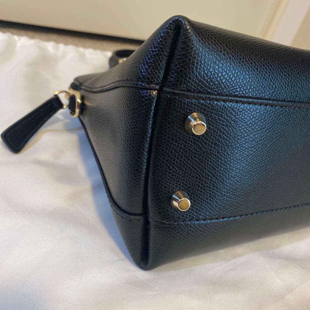 ★未使用【FURLA】パイパー S ハンドバッグ ショルダーバッグ 2way 黒