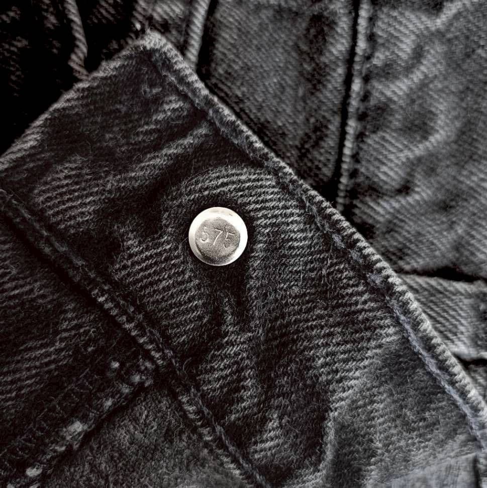 【セール対象】90s USA製 リーバイス550 ブラック ショートパンツ