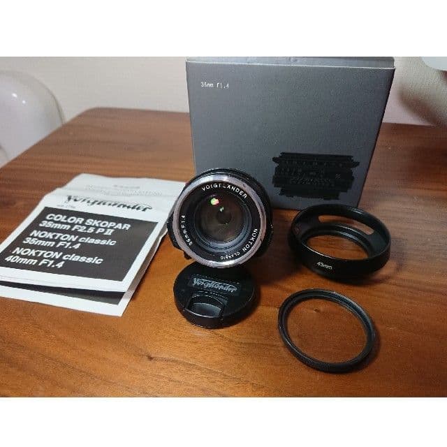 テレビ Voigtlander NOKTON CLASSIC 35mm F1.4 MC