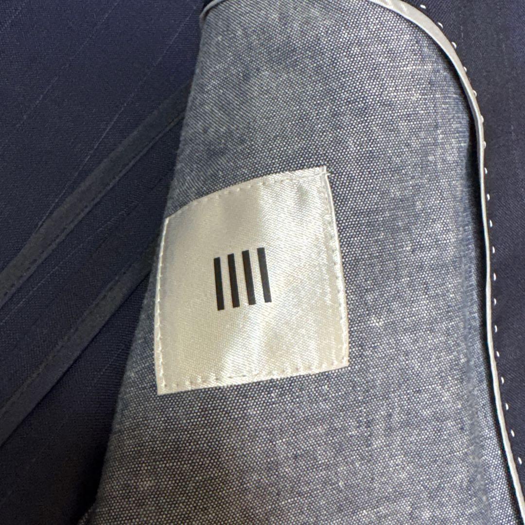 SUIT SELECT スーツセレクト ネイビー ストライプ シングル仕立て