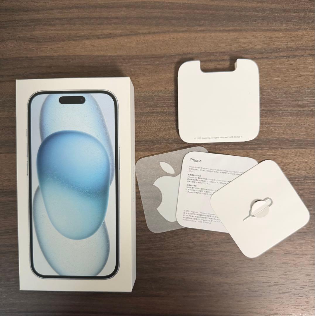iPhone15 ブルー 128GB SIMフリー