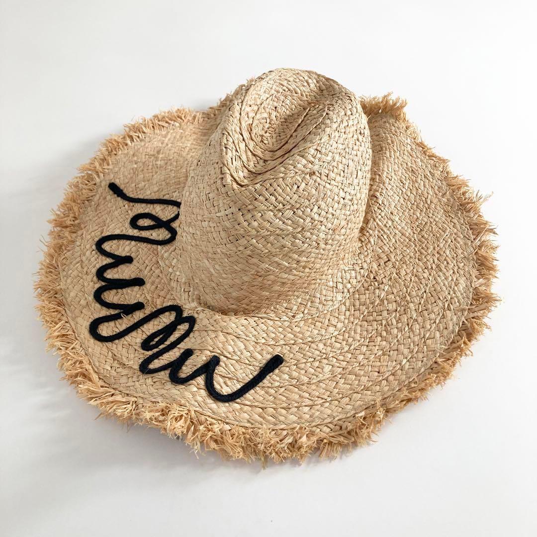 【 miu miu 】ストローハット