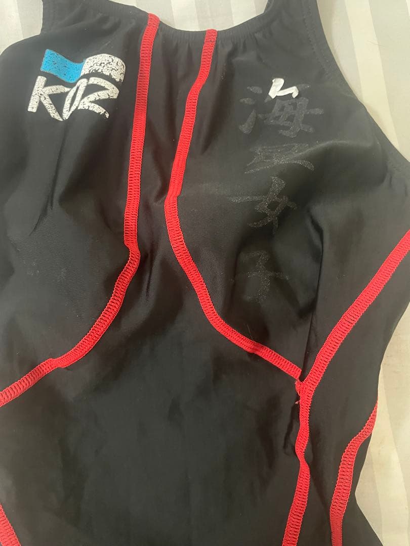 KOZ 競泳水着 黒 赤