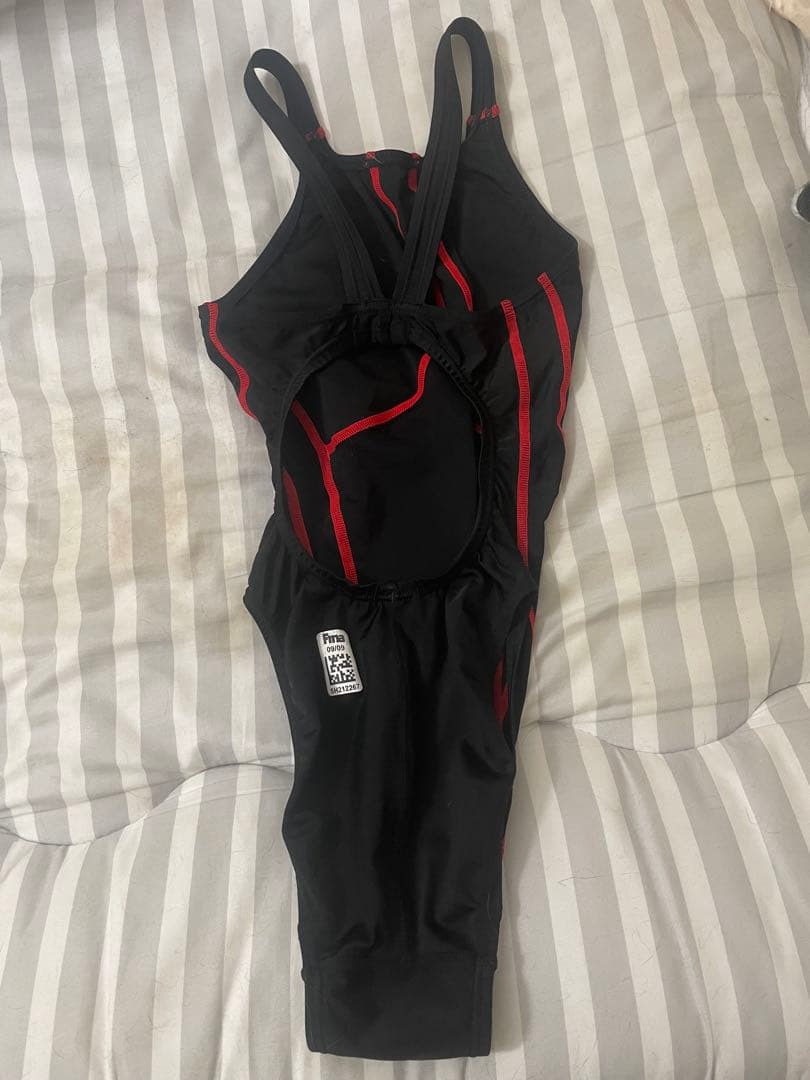 KOZ 競泳水着 黒 赤