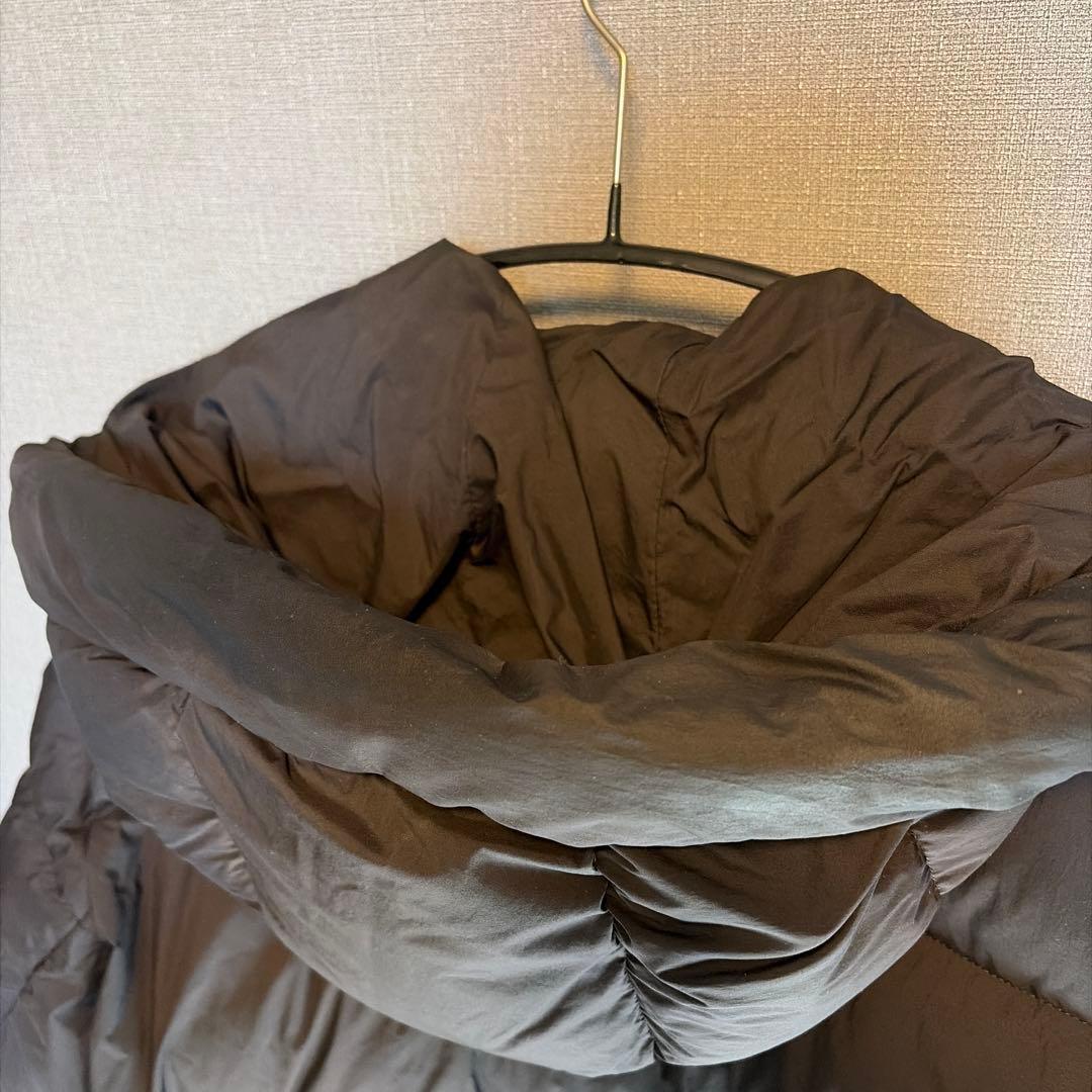 TATRAS ブラック ダウンジャケット フード付き ゴフィ