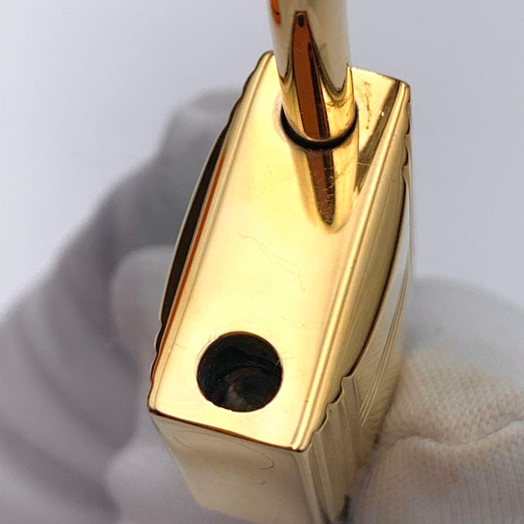 HERMESエルメスカデナ100番ゴールド24Kメッキ鍵付き南京錠