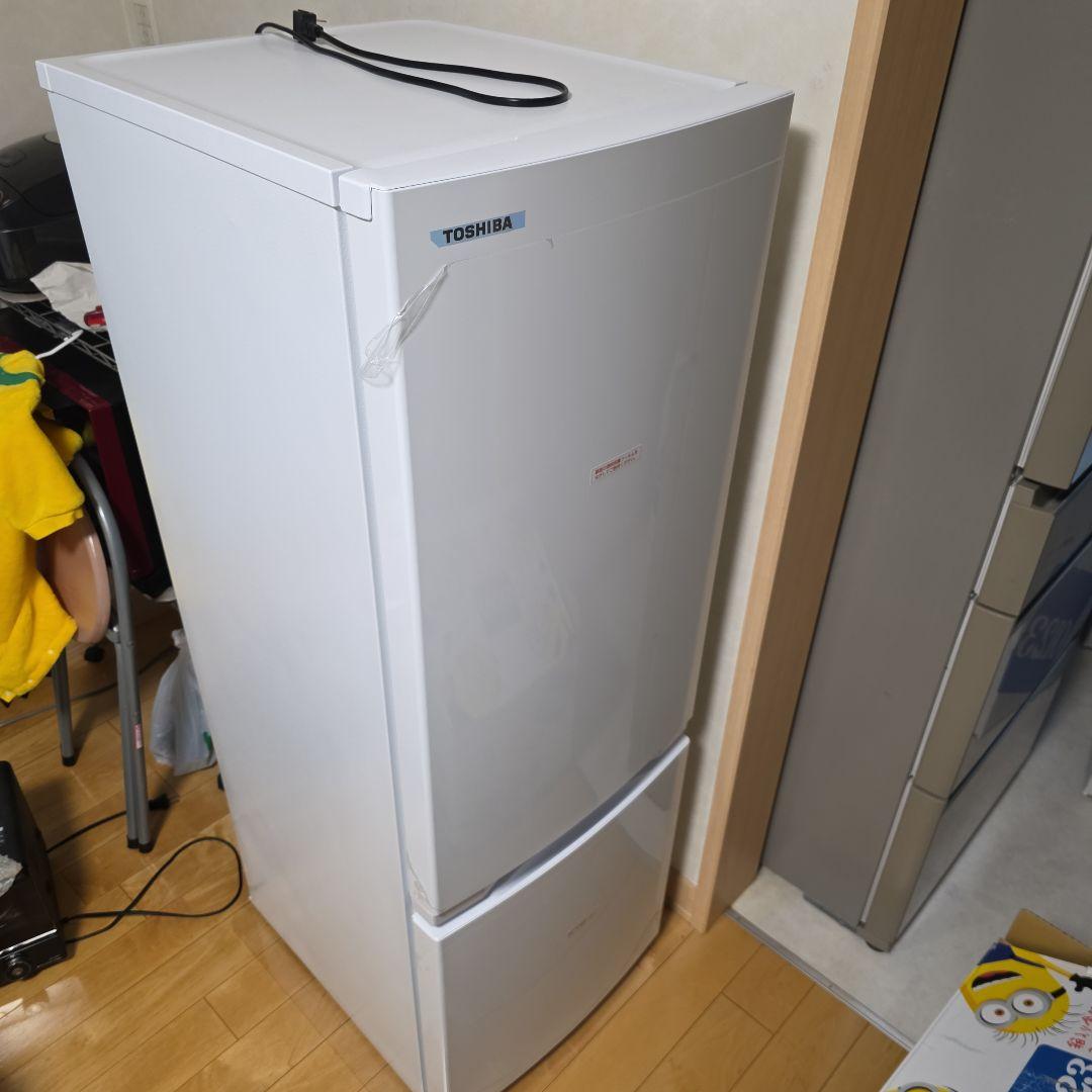 2025年製 東芝 冷蔵庫 美品 170L GR-W17BS(W)
