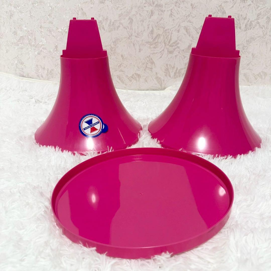 【Stamp】Tamtam Pop スツール　ピンク　ホワイト　セット販売