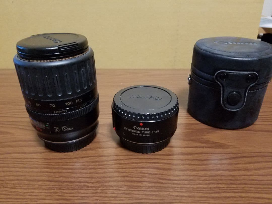 値下げ❗Canon一眼レフセット+純正ケース[ジャンク品]