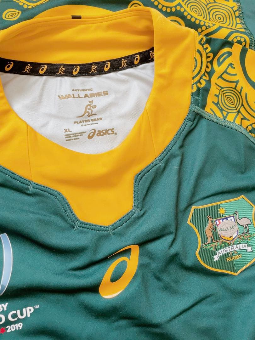 RWC2019 ラグビーワールドカップ オーストラリア代表　ユニフォーム