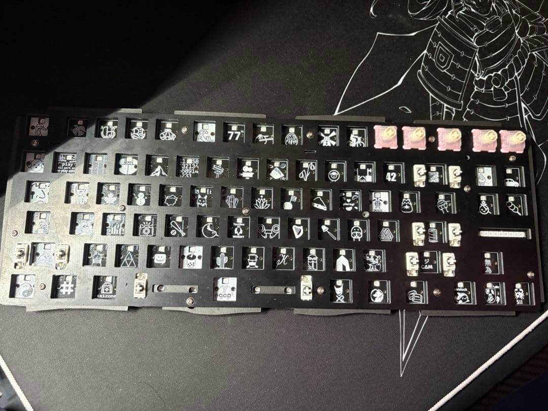 キーボード wooting 80 he PCB