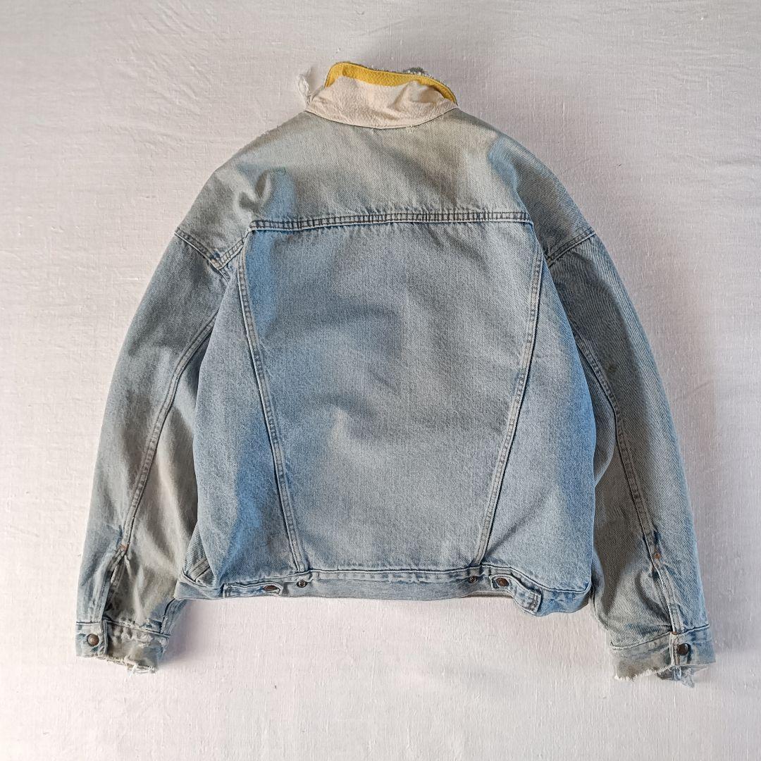 90s USA製 Levi's リバーシブル ブランケット トラッカージャケット
