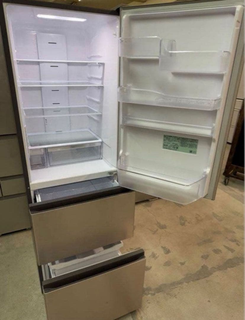 【高年式】 2020年式 375L HITACHI 冷蔵庫 R-V38NV(N)