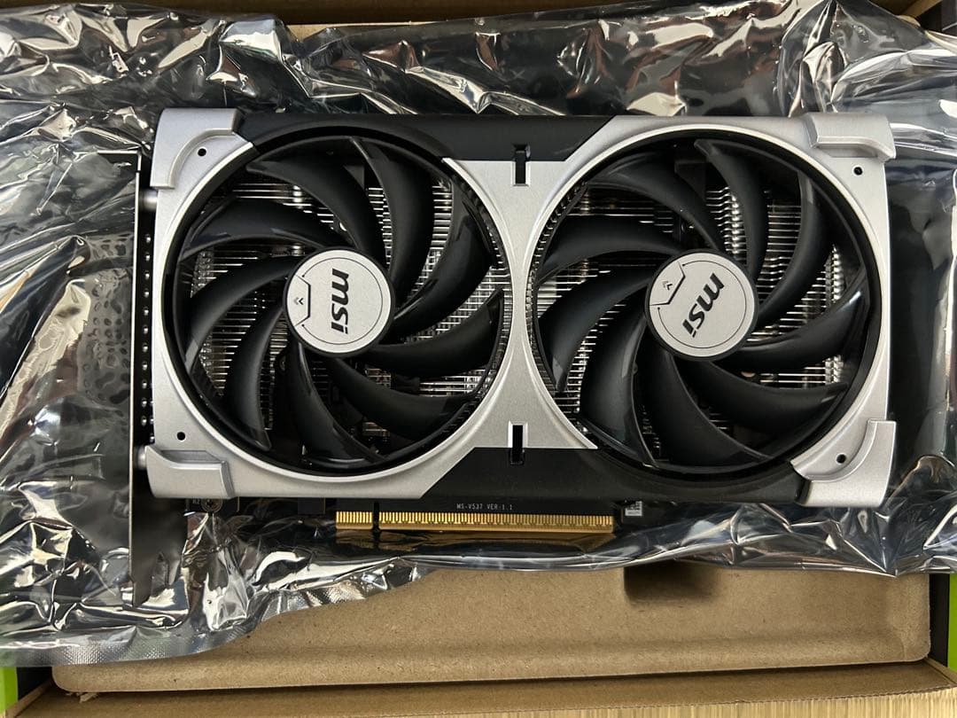 グラフィックボード・グラボ・ビデオカード MSI GEFORCE RTX 5060 VENTUS 2X