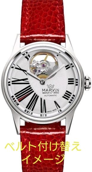■美品 最終値下げ■MARVIN 自動巻き腕時計 M111-12