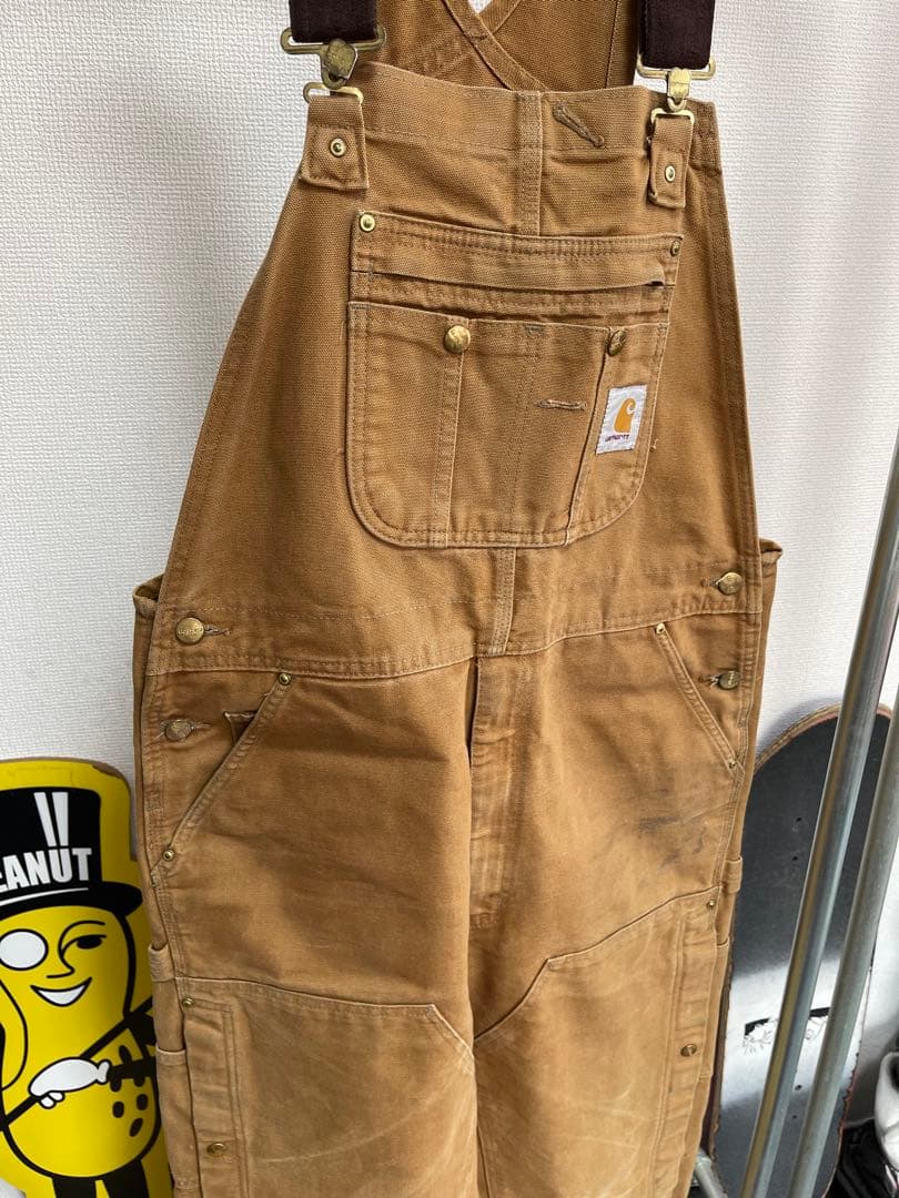 Carhartt カーハート ダブルニー ダック オーバーオール　34×32