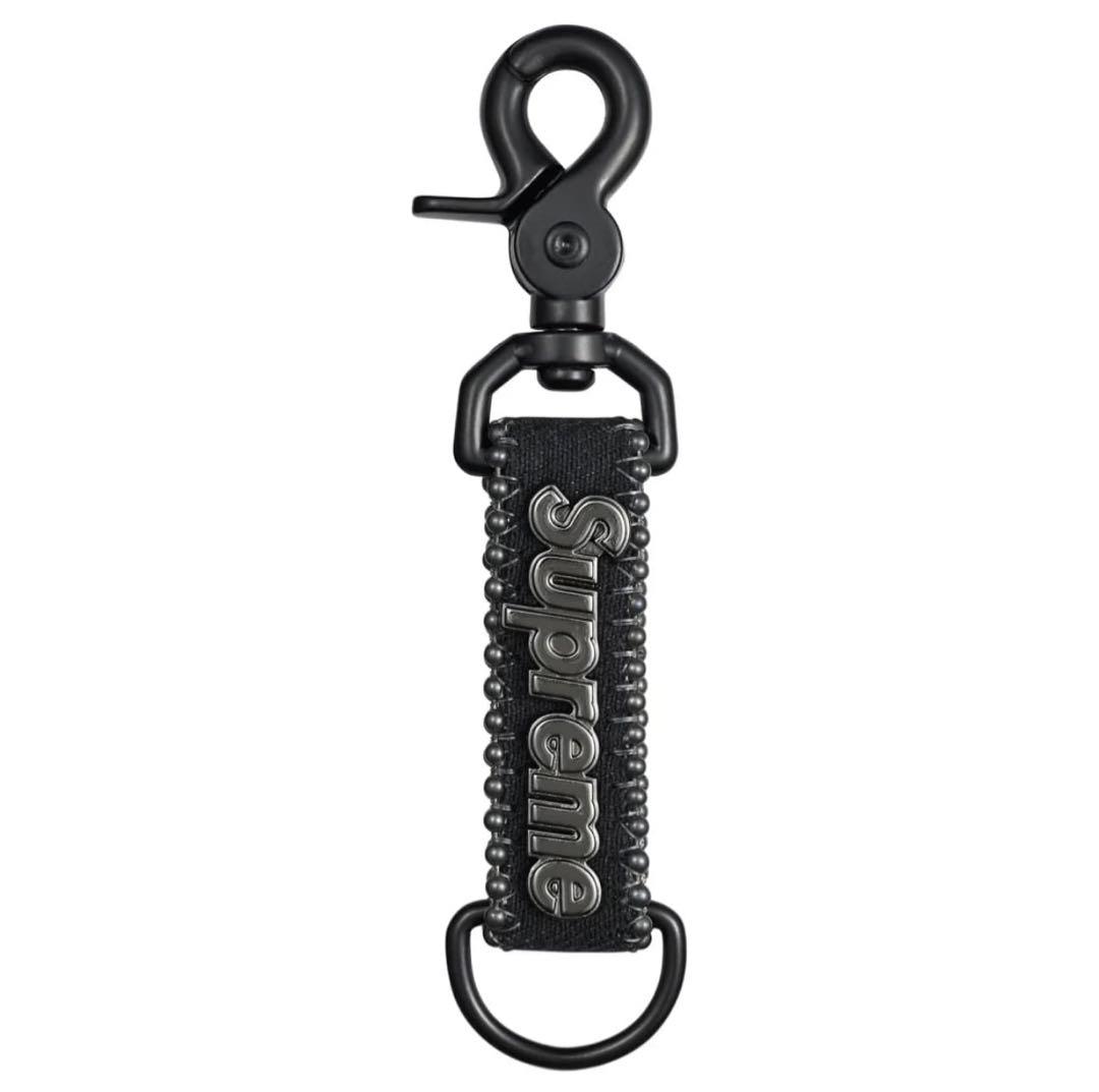 小物 Supreme x b.b.Simon Denim Keychain Black