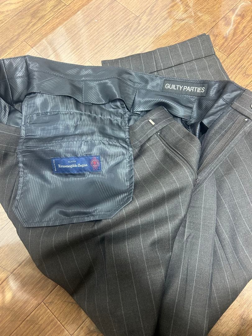 ワコマリア　タイプ1 スラックス　Ermenegildo Zegna ウール