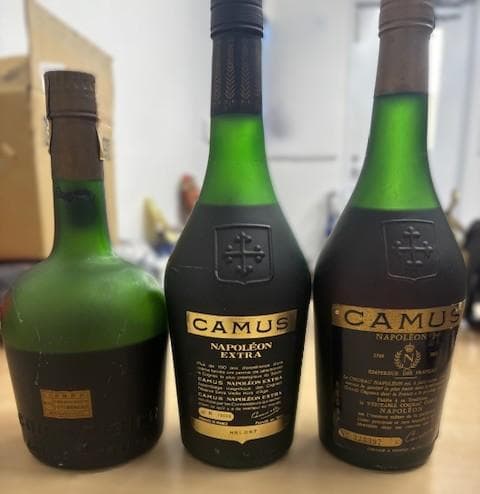 【古酒砲台付きセット】カミュ ナポレオン エクストラ 砲台台座付き