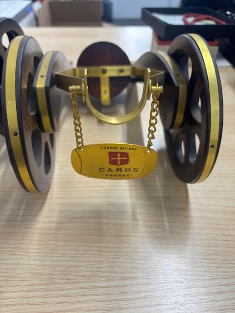 【古酒砲台付きセット】カミュ ナポレオン エクストラ 砲台台座付き