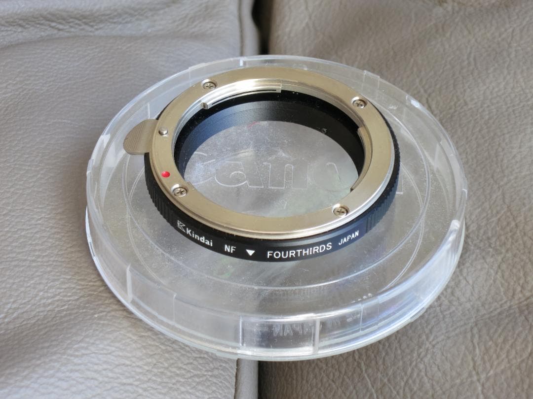 近代インターナショナル マウントアダプター FOURTHIRDS → ニコンF