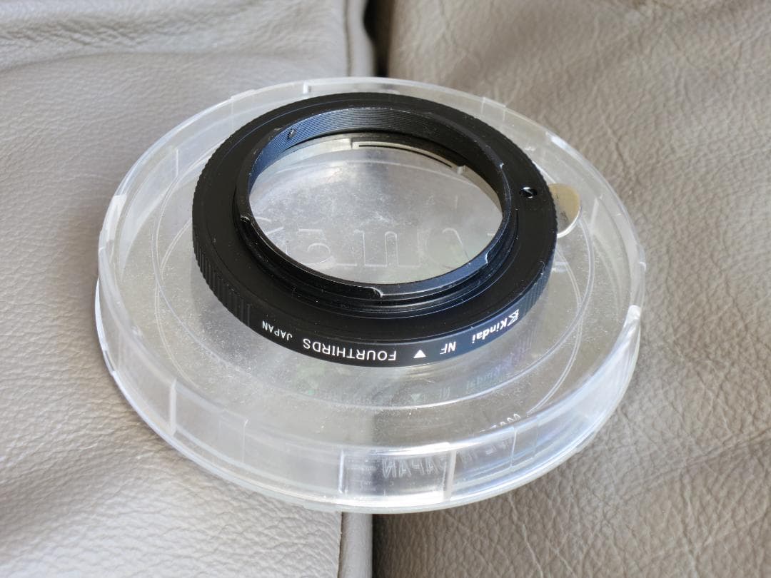 近代インターナショナル マウントアダプター FOURTHIRDS → ニコンF