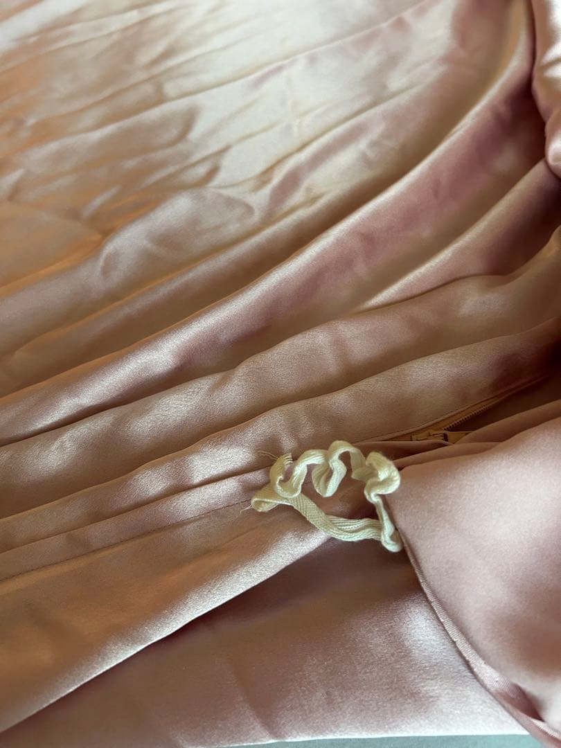 21154枚おまとめピンク 青サテン 掛け布団カバーとヒョウ柄ジャケット