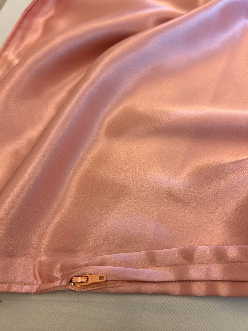 21154枚おまとめピンク 青サテン 掛け布団カバーとヒョウ柄ジャケット