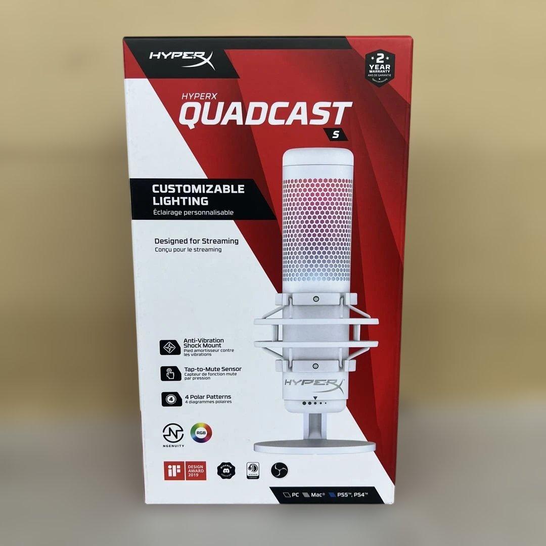 601229 HyperX QuadCast S スタンドアロンマイク