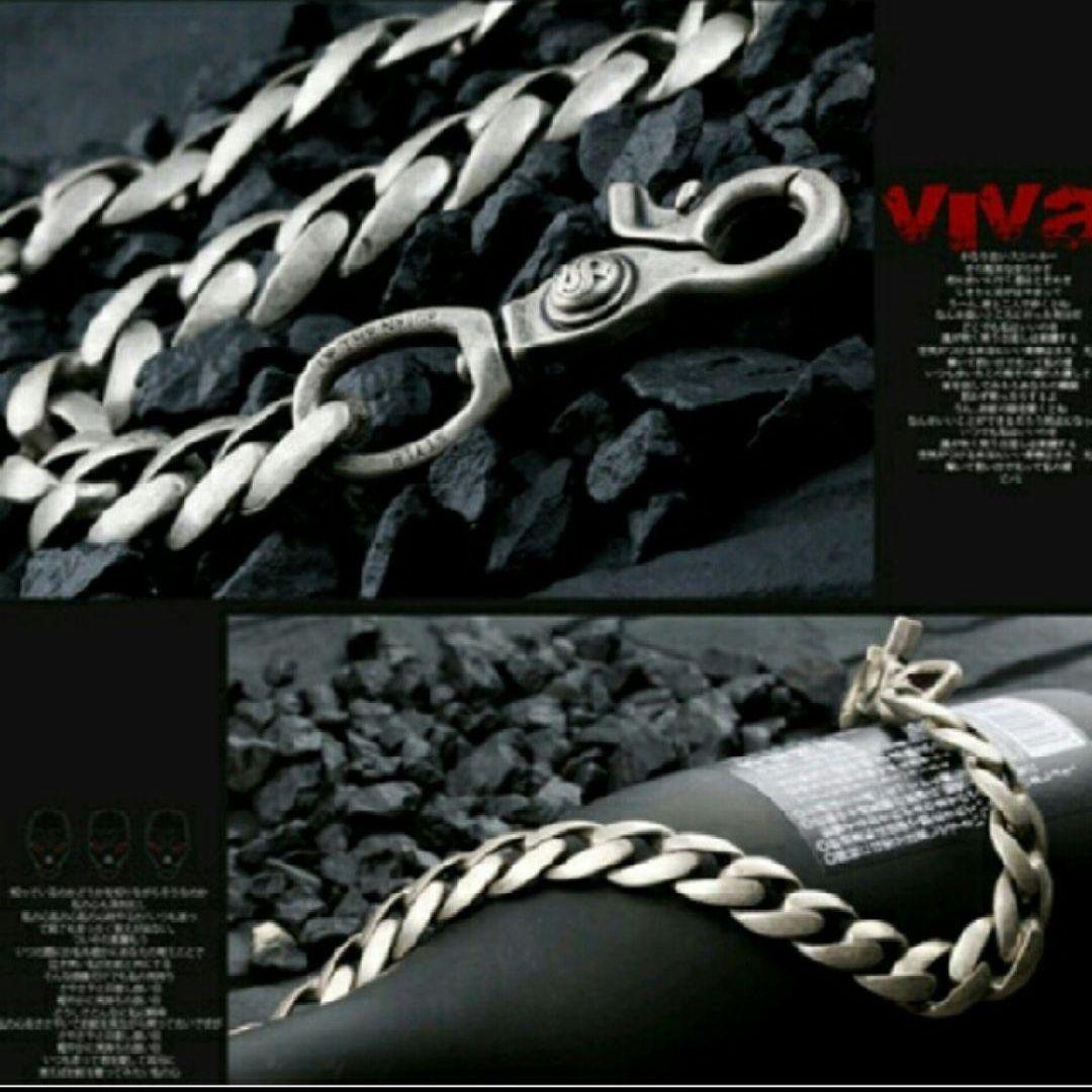 BLACKDIA シルバー クロス クラシック ウォレットチェーン ショート