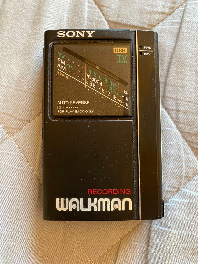 SONY ウォークマン WM-F404 カセットプレーヤー 同作確認済み