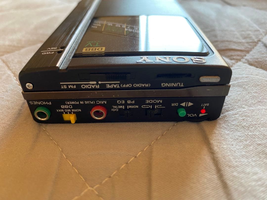 SONY ウォークマン WM-F404 カセットプレーヤー 同作確認済み