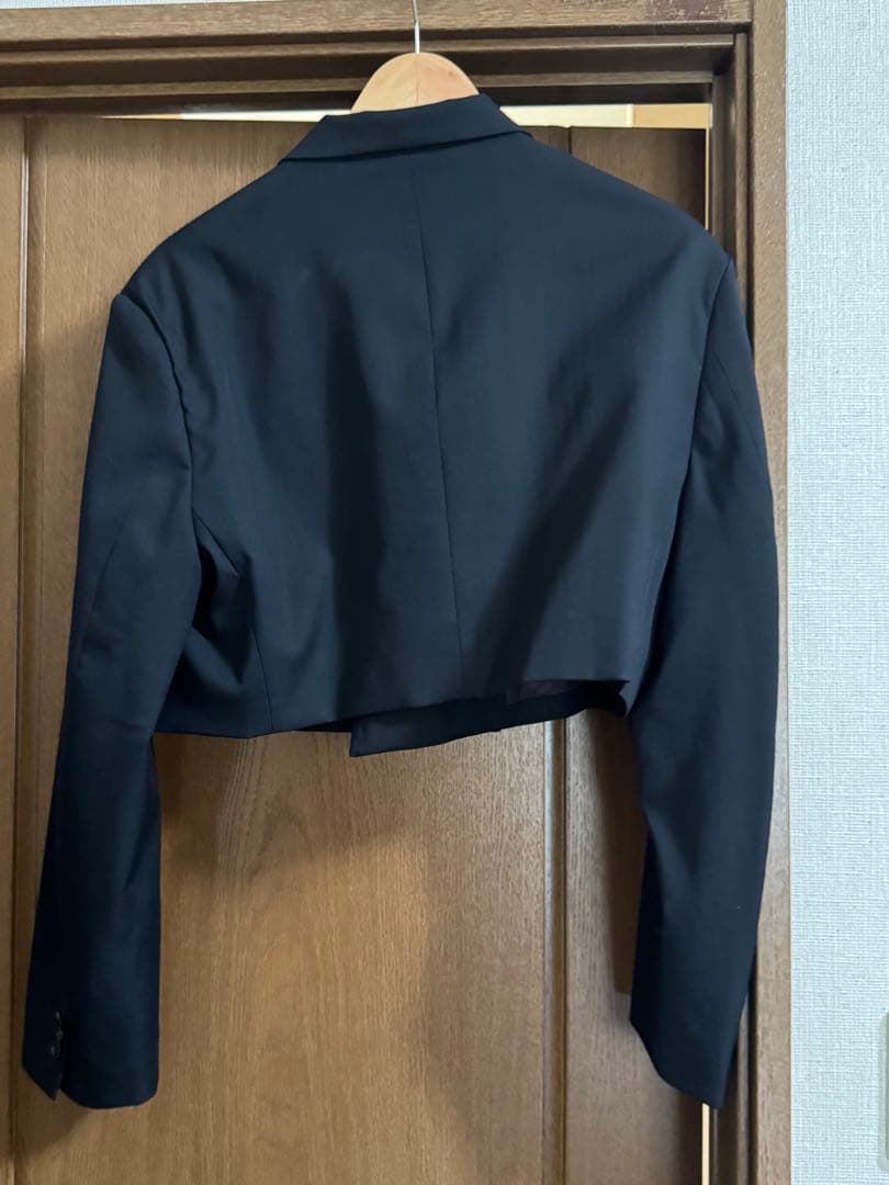 PRANK PROJECT ブラック クロップド テーラードジャケット